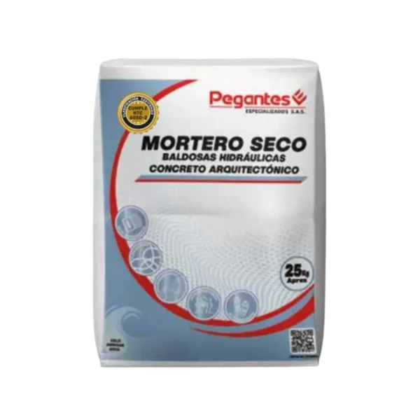 MORTERO SECO BALDOSAS HIDRÁULICAS